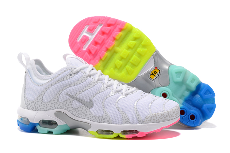 Nike Air Max Plus TN White Silver Shoes